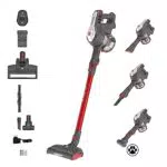 Hoover H-FREE 100 PETS Akku-Staubsauger ohne Beutel + Tierdüse bis zu 40 Min. Laufzeit