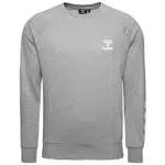 hummel Herren Sportsweatshirt weiß/grau XL