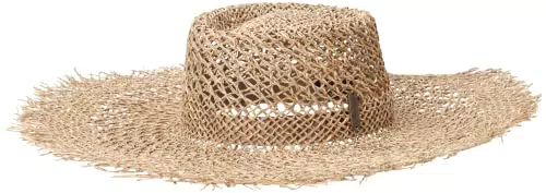 Hurley Damen W Lisbon Straw Hat Sonnenhut, Oatmeal, Einheitsgröße