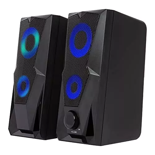 i-Star PC Gaming Speakers with LED Multi Lights