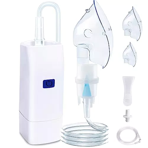 Inhalationsgerät für Erwachsene und Kinder, Leiser Inhalator für Babys Tragbar Inhalationsgerät