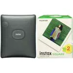 instax Square Link Midnight Green & Square Film