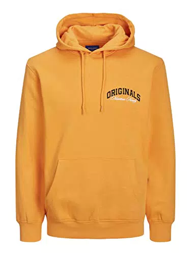 JACK & JONES Men's JORBRINK Studio Sweat Hood Kapuzenpullover