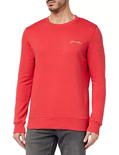 Jack & Jones Men's JORFERRY Sweat Crew Neck FST Sweatshirt