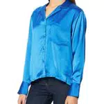Jack & Jones Women's JJXX JXEVA LS Comfort Satin Shirt NOOS Bluse