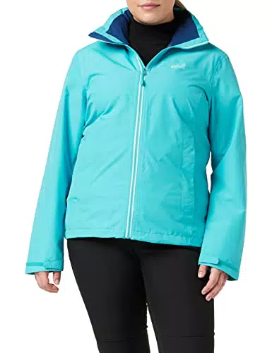 Jack Wolfskin Damen Evandale W Jacket Jacke, dark aqua