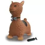 JAMARA 460542 - Hüpftier Lama mit Pumpe - BPA-Frei