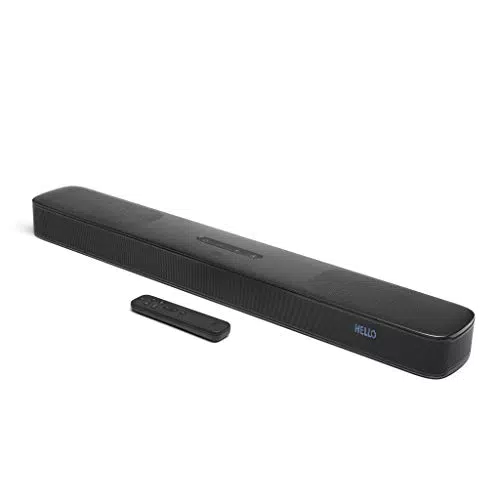 JBL Bar 5.0 MultiBeam Kabellose Soundbar mit Virtual Dolby Atmos und MultiBeam Surround Sound Musikanlage mit klangvollem Bass und 3D Sound in Schwarz