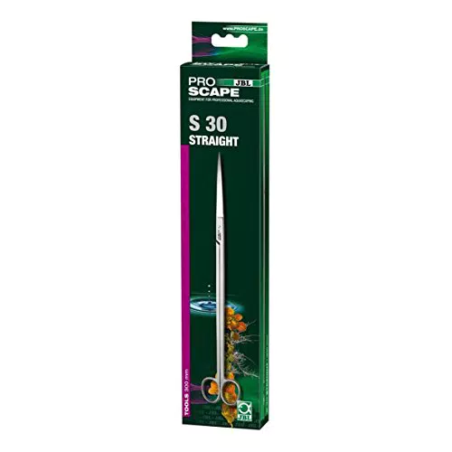 JBL ProScape Tool S 30 straight 61541 Gerade Trimmschere zur Pflanzenkürzung beim Aquascaping