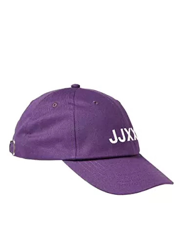 JJXX Damen Jjxx Jxbasic Big Logo Baseball Noos Cap, Royal Lilac/Detail:/Big logo on front