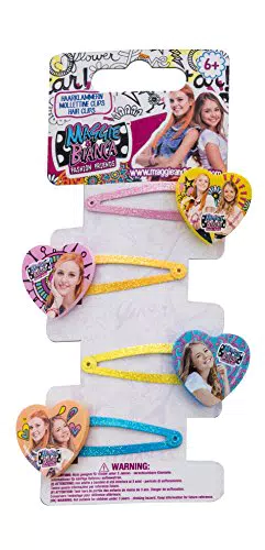Joy Toy 66916 Figuren & Charactere Maggie & Bianca Haarspangen - 4 Motive - auf backercard 5x1x15 cm