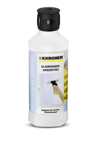 Kärcher Fensterreiniger-Konzentrat RM 500, für eine streifenfreie Reinigung von Fenster Glas