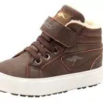 KangaROOS KaVu III Unisex Baby Sneaker, Braun
