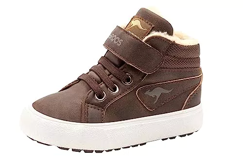 KangaROOS KaVu III Unisex Baby Sneaker, Braun