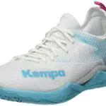 Kempa Damen Wing Handballschuh, Weiß/Aqua