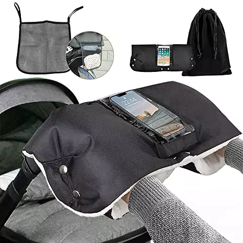 Kinderwagen Handwärmer, Handwärmer Kinderwagen mit Handytasche