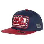 King Kerosin Herren Snapback Cap, Baseballcap Aus Baumwolle
