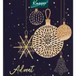 Kneipp Geschenkpackung Adventskalender 2023 - 24 Tage voller Überraschungen mit Pflegeölbädern