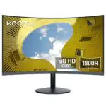 KOORUI Curved Monitor - 24 Zoll FHD Curved Computer Monitor