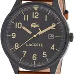 Lacoste Analog Quarzuhr für Herren mit Braunes Lederarmband - 2011021