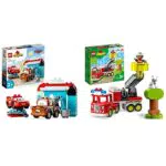 LEGO 10996 DUPLO Disney and Pixar's Cars Lightning McQueen & Mater in der Waschanlage Spielzeugautos