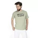 Levi's Herren Housemark Graphic Tee T-Shirt, Green, X-Small