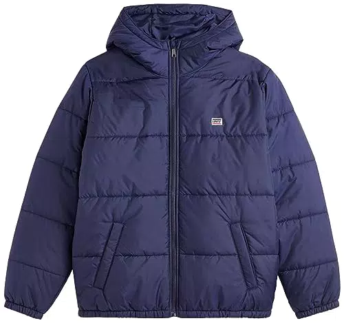 Levi's Herren Telegraph Hood Shirt Jacket, Peacoat, S