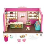 Li’l Woodzeez 69-teiliges Bäckerei Set mit Zubehör Möbel