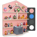 Little Moonshine Regal - Das Regal für Toniebox und bis zu 52 Tonies - Magnetisches Wandregal - 4 passend zur Toniebox
