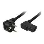 Logilink CP103 Power Cord, Schuko-C13, schwarz, 2, 00m