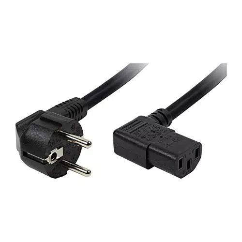 Logilink CP103 Power Cord, Schuko-C13, schwarz, 2, 00m