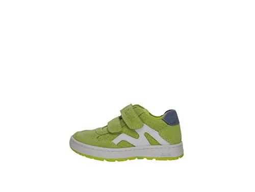 Lurchi Jungen Dominik Sneaker, Lime, Weit