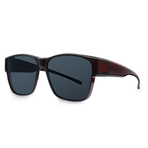 LVIOE Polarisiert Überziehbrille Damen Fit-Over Brille