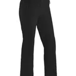 Maier Sports Damen Vroni Slim Skihose, Schwarz
