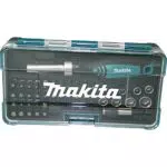 Makita Ratschen und Bit-Set 47-teilig, B-36170, Mehrfarbig