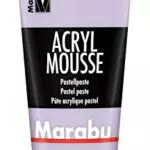Marabu 12050050007 - Acryl Mousse lavendel 100 ml, leichte Pastell - Acrylpaste auf Wasserbasis
