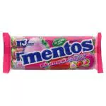 Mentos Erdbeere-Mix süß original sauer, 3 Rollen, 112