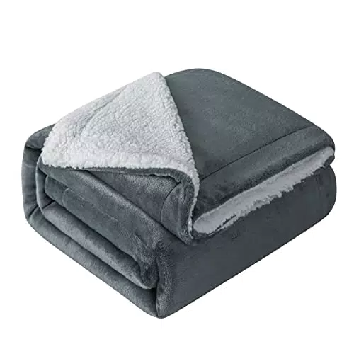 Mixibaby Hochwertige Wohndecken Kuscheldecken, extra Dicke warm Sofadecke/Couchdecke
