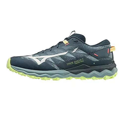 Mizuno Herren Wave Daichi 7 Traillaufschuh, Orionb Mistyb Neolime