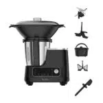 Moulinex HF4568 Click Chef Küchenmaschine mit Kochfunktion