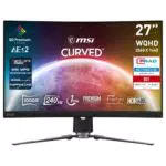 MSI MPG ARTYMIS 273CQRXDE-QD 27 Inch 1000R Curved Gaming Monitor