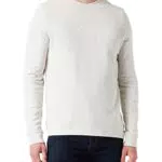 MUSTANG Herren Ben Cn Flock Sweatshirt, Bros Beige 2077