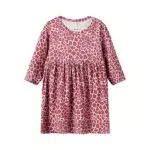 NAME IT Baby-Mädchen NBFKRINE LS Dress NOOS Kleid, Burnished Lilac