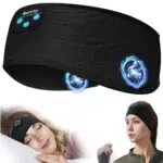 Navly Schlaf-Kopfhörer, 10Hrs Sport-Stirnband mit weichen gemütlichen Ohrstöpseln bequem