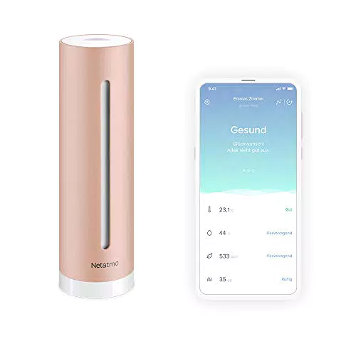 Netatmo Luftqualität Messgerät, Feuchtigkeit, Temperatur