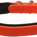 Nobby Halsband Cover, neon orange L: 45-55 cm, B: 25 mm
