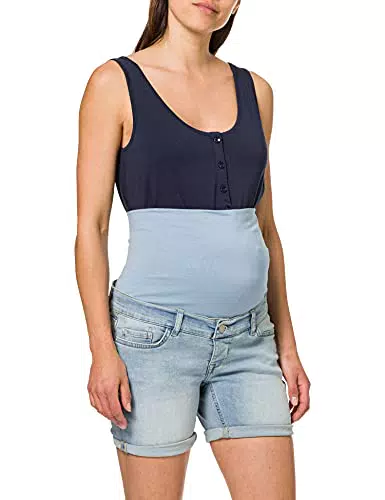 Noppies Damen Jeans Shorts OTB Forest, Vintage Blue-P146