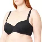 Noppies Damen Spacer Stripe Gepolsterter BH, Black - P090