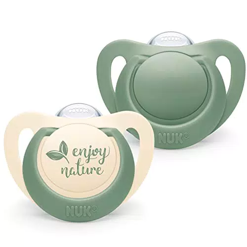 NUK for Nature Babyschnuller, aus nachhaltigem Silikon