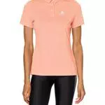 Odlo Damen S/S Cardada Poloshirt, Coral Haze, S EU